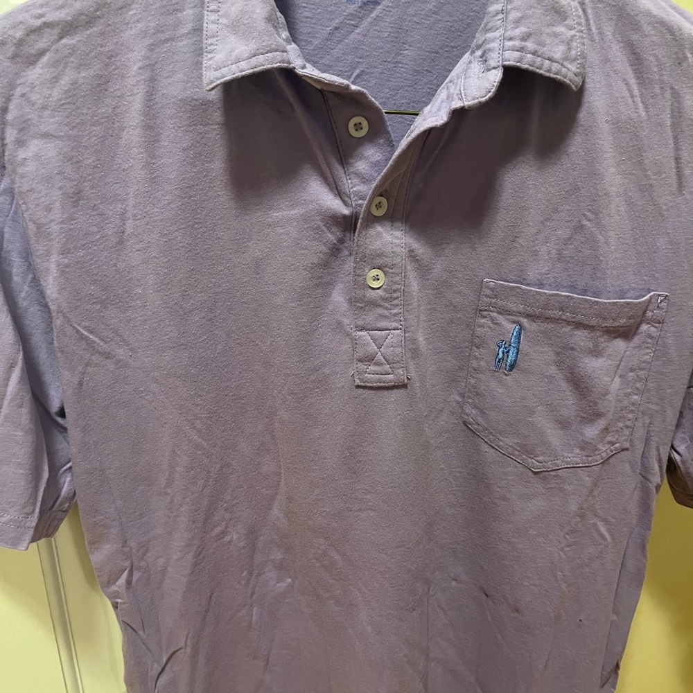 johnnie-O Light Purple Polo Shirt
